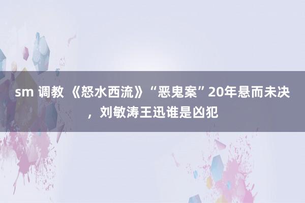 sm 调教 《怒水西流》“恶鬼案”20年悬而未决，刘敏涛王迅谁是凶犯