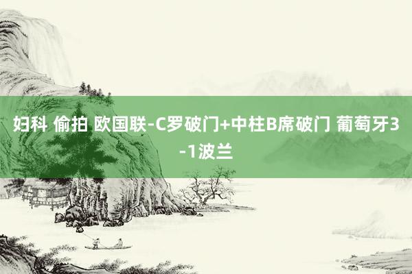 妇科 偷拍 欧国联-C罗破门+中柱B席破门 葡萄牙3-1波兰